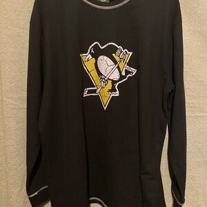 Men's Pittsburgh Penguins Black Primary Logo Team Long Sleeve T-Shirt
XL